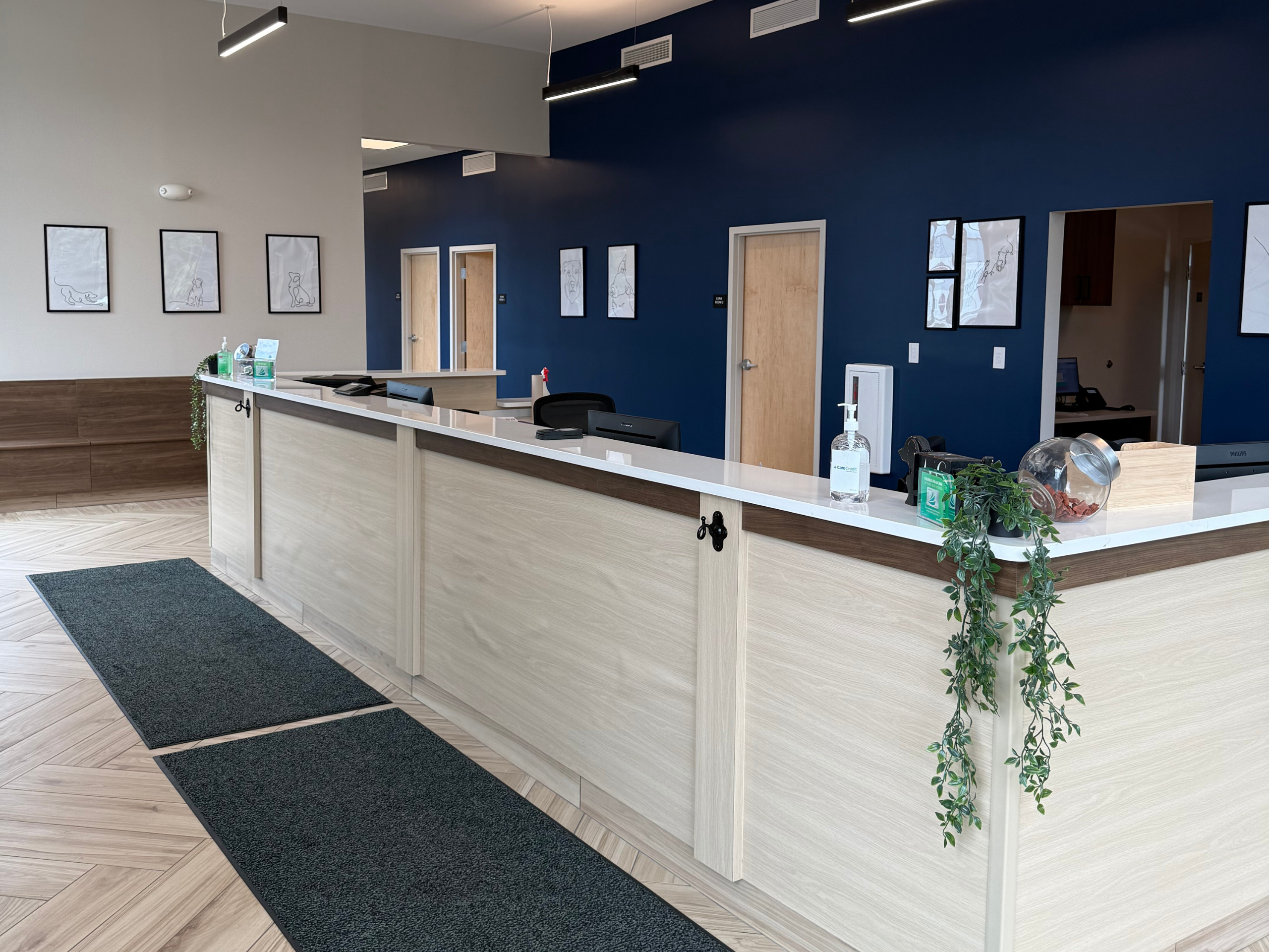 McBride Animal Hospital lobby