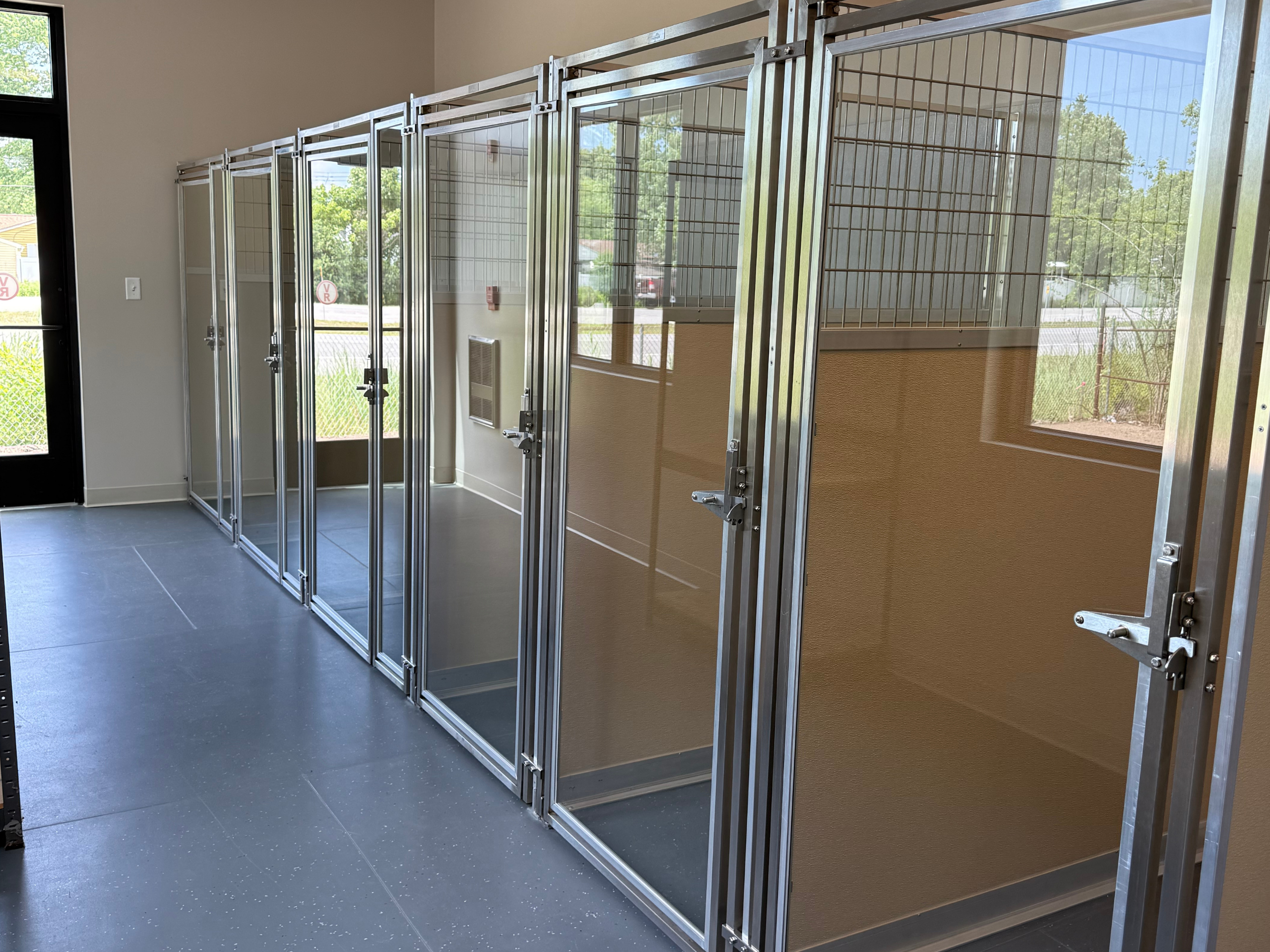 photo of McBride Animal Hospital runs where pets stay during boarding
